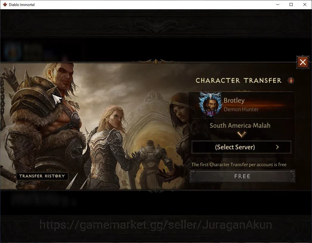 Diablo Immortal Accounts SA-Vasily |Lv60(387)Demon Hunter |32K CR|Reso 390| image 2