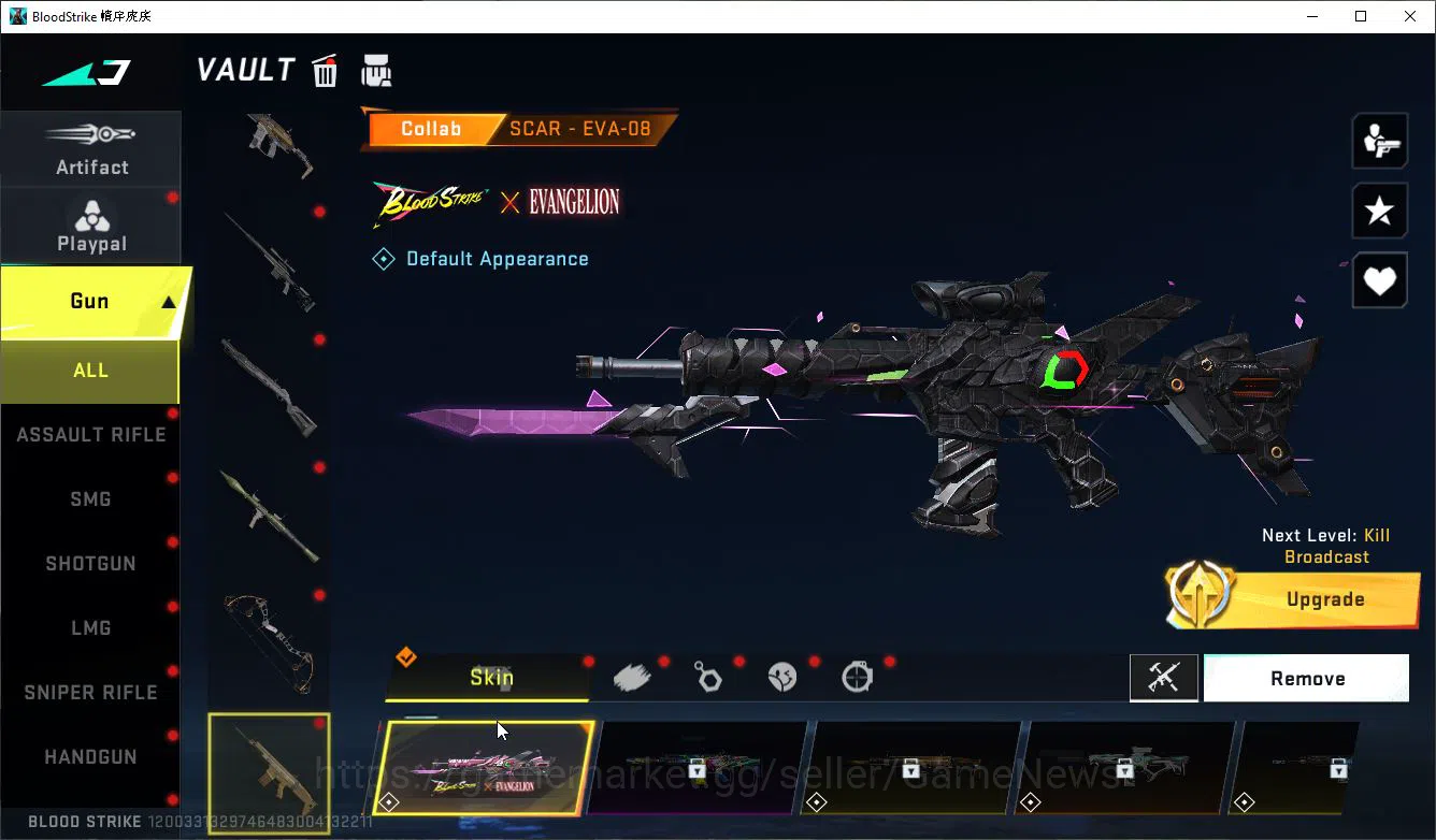 Blood Strike Accounts ASIA|Collab 7DS AK47-Rhita,QBZ95-Darknes,BLEACH By image 11