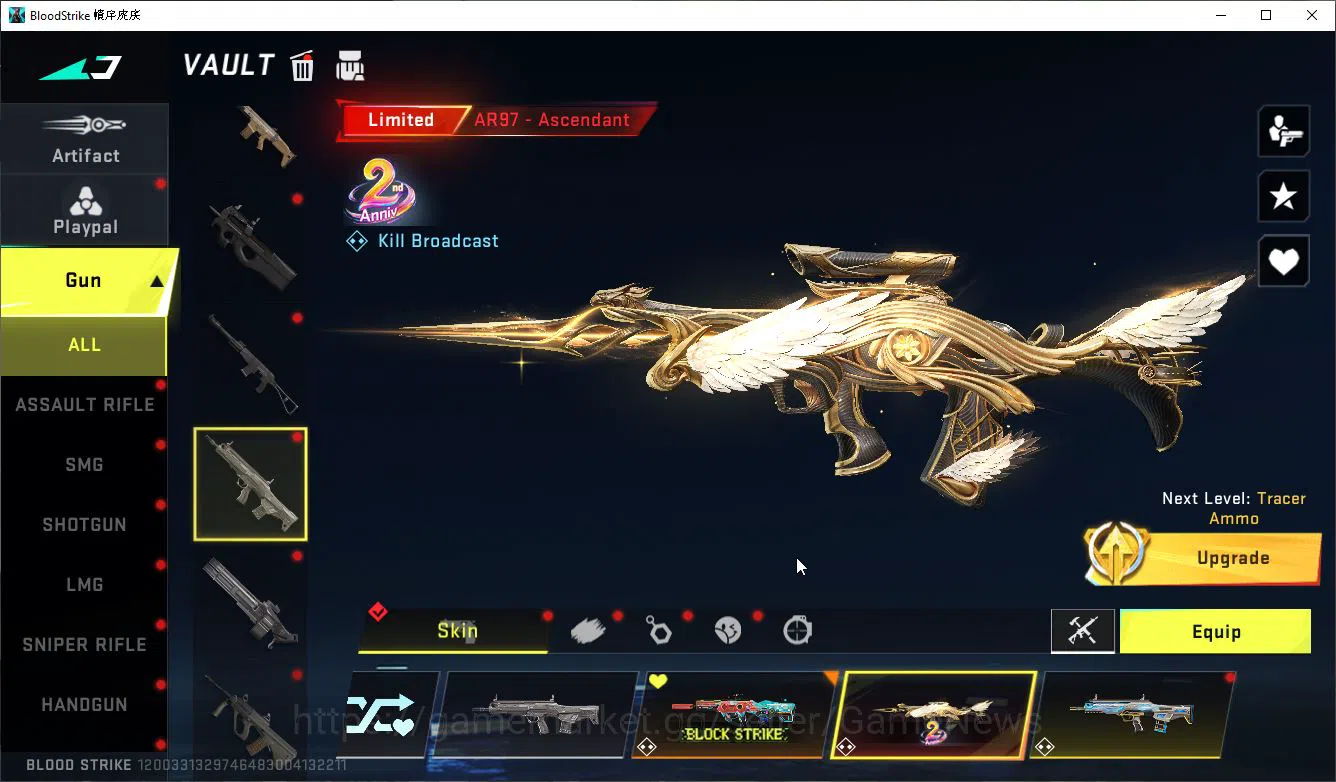 Blood Strike Accounts ASIA|Collab 7DS AK47-Rhita,QBZ95-Darknes,BLEACH By image 13
