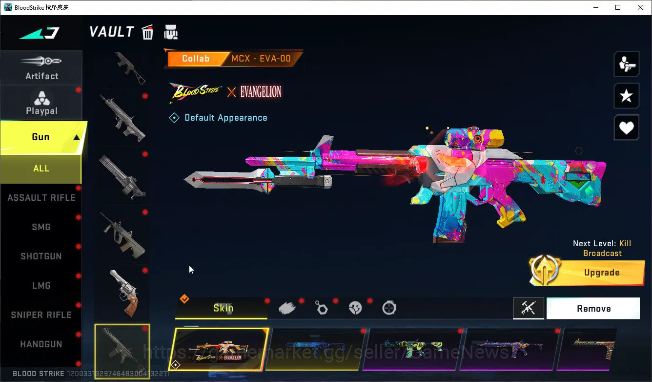 Blood Strike Accounts ASIA|Collab 7DS AK47-Rhita,QBZ95-Darknes,BLEACH By image 14