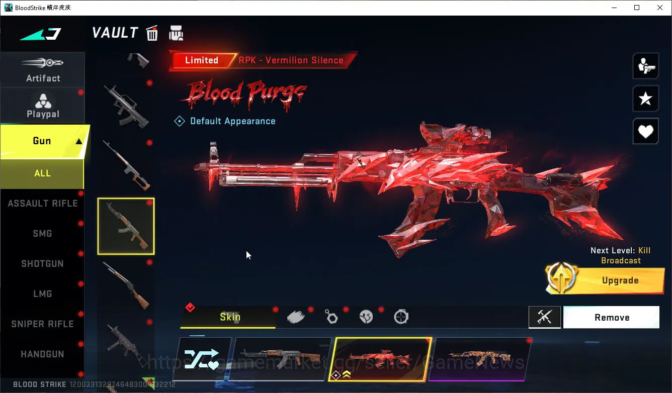 Blood Strike Accounts ASIA|Collab 7DS AK47-Rhita,QBZ95-Darknes,BLEACH By image 18