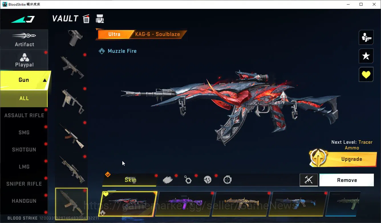 Blood Strike Accounts ASIA|Collab 7DS AK47-Rhita,QBZ95-Darknes,BLEACH By image 6