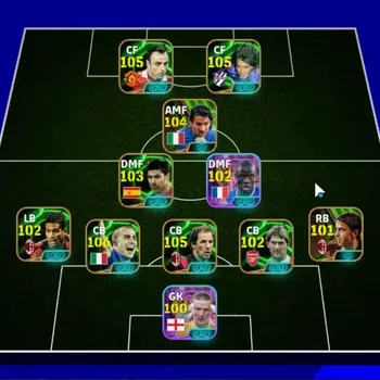 eFootball Accounts Legends & Iconic Players Android|Epic Fabio Cannavaro,Dimitar Berbatov,Gabriel Batitusta,Franco