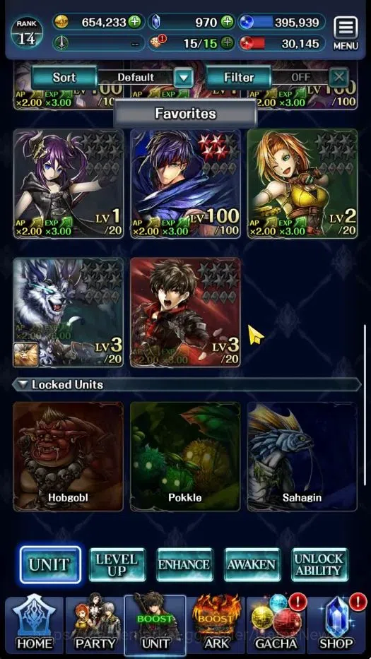 Last Cloudia Accounts GLOBAL|Rank 14|Collab Brave Frontier(G Tilith,FG V image 2