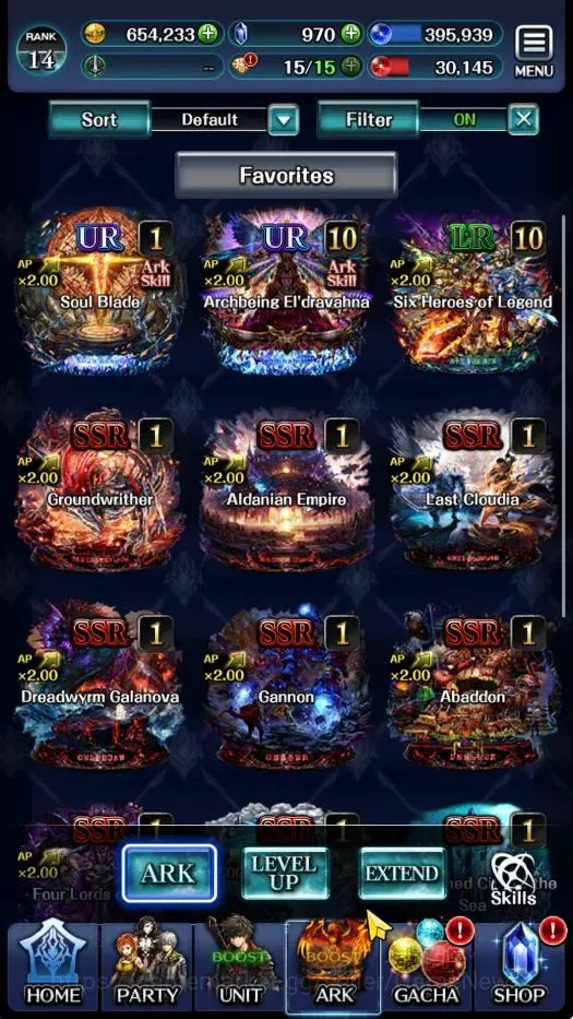 Last Cloudia Accounts GLOBAL|Rank 14|Collab Brave Frontier(G Tilith,FG V image 3