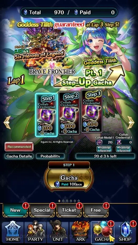 Last Cloudia Accounts GLOBAL|Rank 14|Collab Brave Frontier(G Tilith,FG V image 7