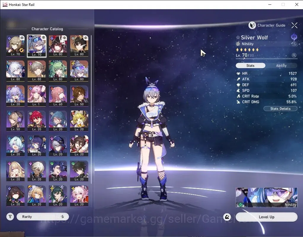 Honkai Star Rail Accounts Asia|TL 66|7 Limited|(Silver Wolf 999)+Sign,Yao Gu image 4