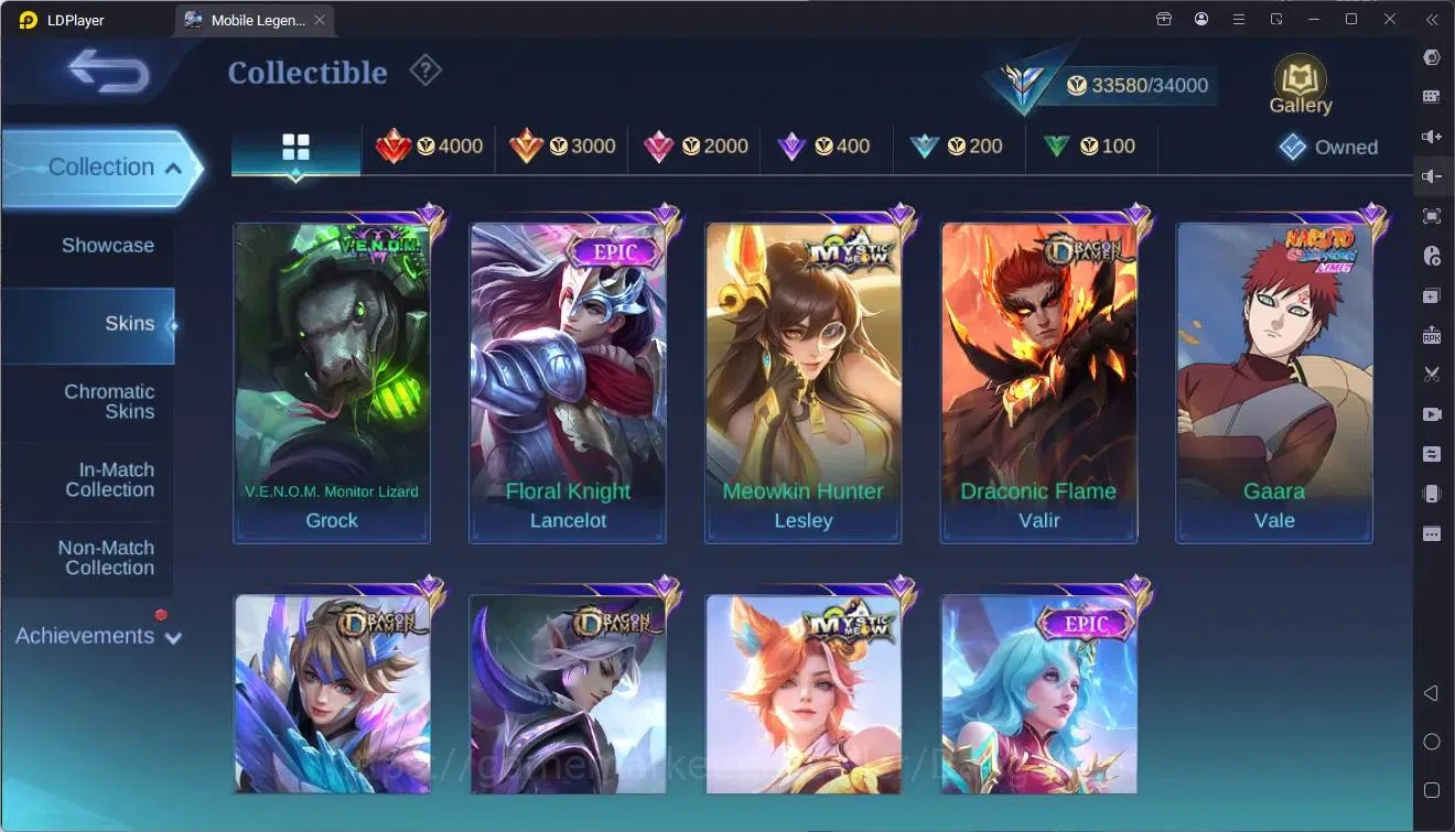Mobile Legends: Bang Bang Accounts Global|Hero 94|Skin 141|Expert|KOF Karina|CC Natal image 12
