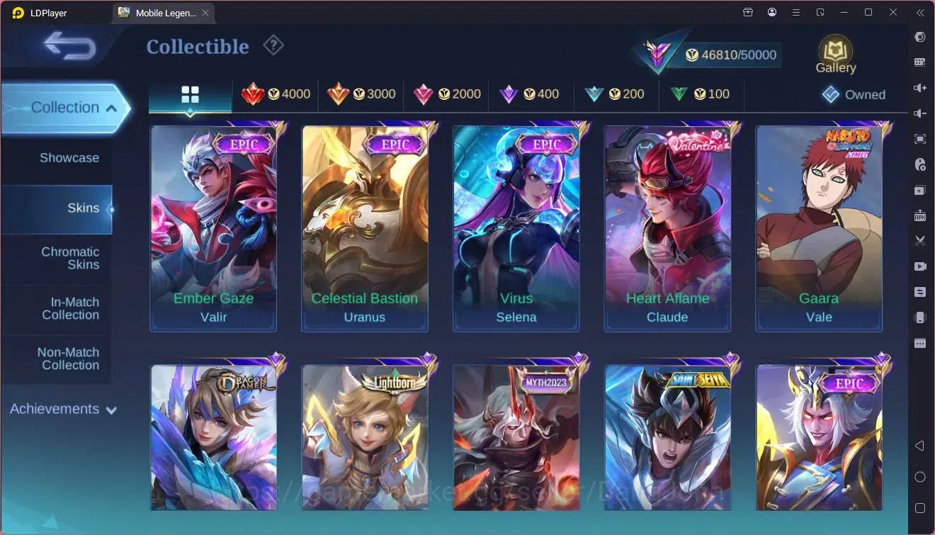 Mobile Legends: Bang Bang Accounts Global|Hero 130 Skin 220|Renowned|CC Natalia|VLTN  image 12