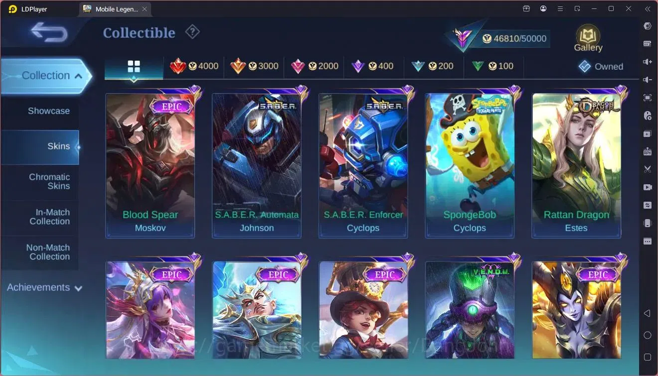 Mobile Legends: Bang Bang Accounts Global|Hero 130 Skin 220|Renowned|CC Natalia|VLTN  image 15