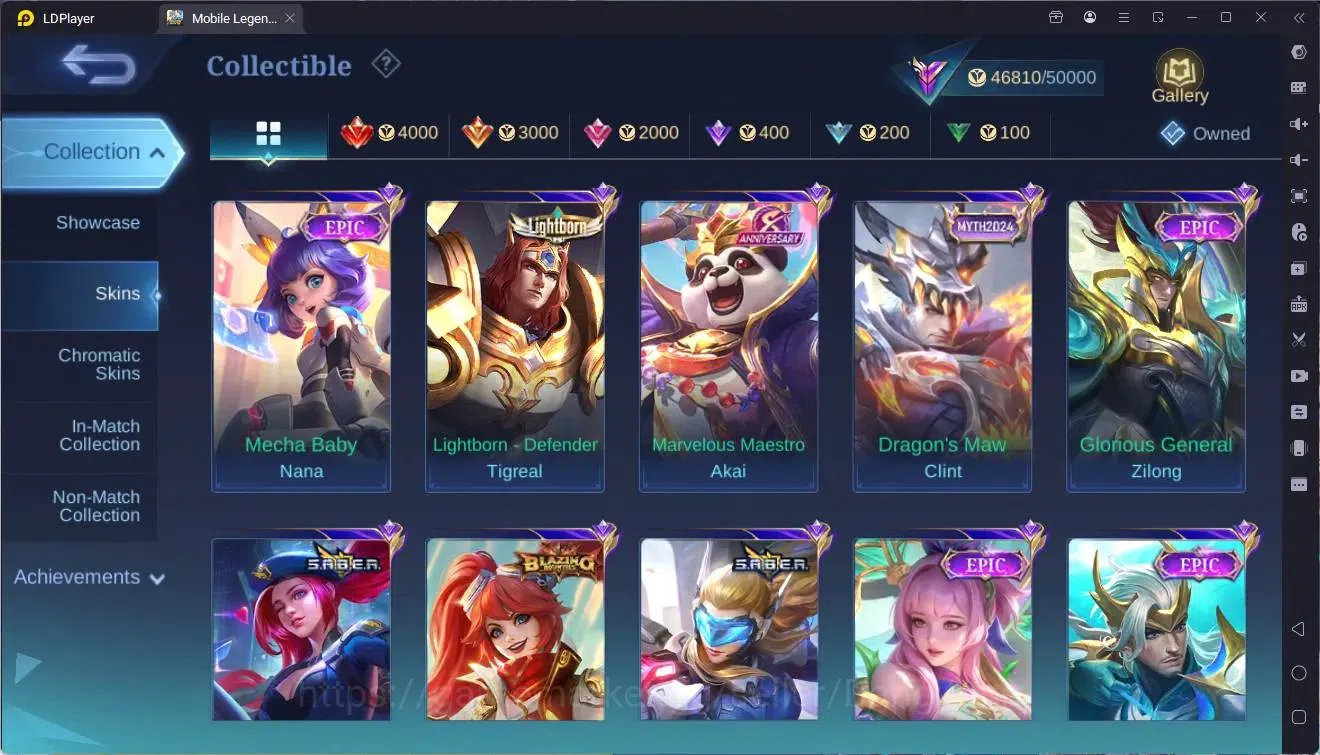 Mobile Legends: Bang Bang Accounts Global|Hero 130 Skin 220|Renowned|CC Natalia|VLTN  image 17