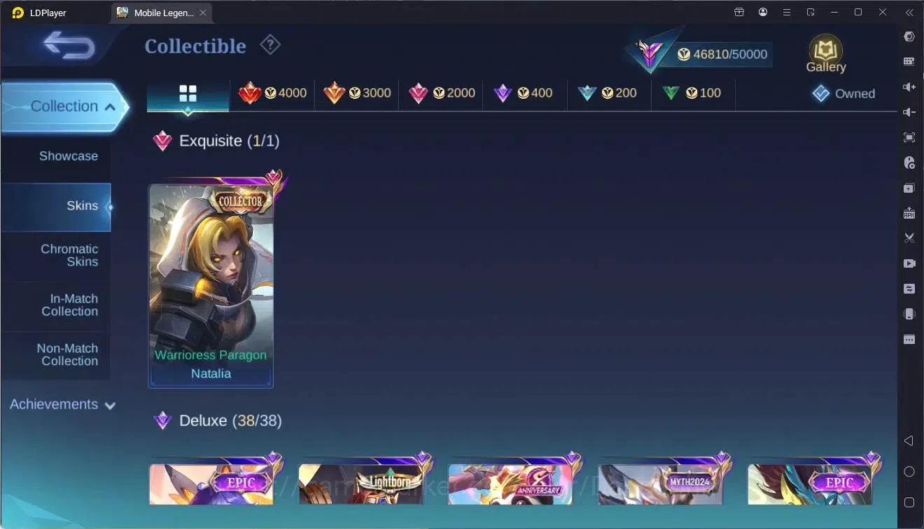 Mobile Legends: Bang Bang Accounts Global|Hero 130 Skin 220|Renowned|CC Natalia|VLTN  image 18
