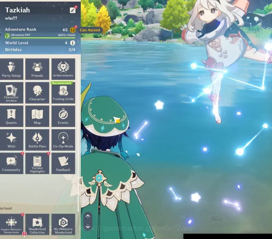 Genshin Impact Accounts Starter ASIA|Best Starter|AR 45|3 Limited+2(*5 Weapon)|(Mavuika,Wriotheslay,Venti)|Low Explore|Mc 1