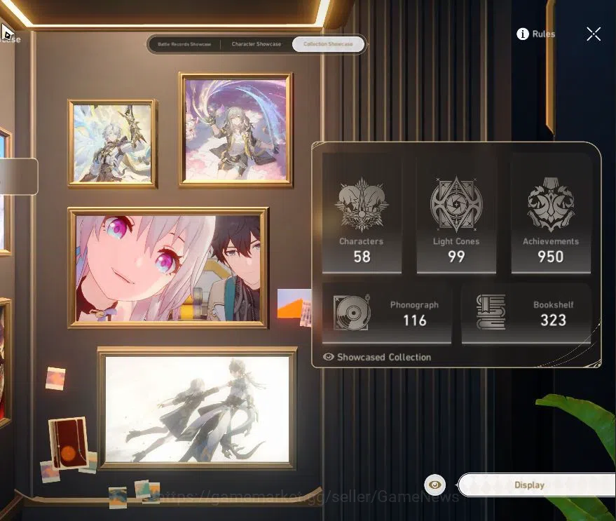 Honkai Star Rail Accounts Asia|TL 70|Free GI|Phainon Prem Team|28 Limited|[Y image 3