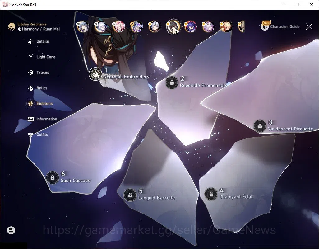 Honkai Star Rail Accounts Asia|TL 70|Free GI|Phainon Prem Team|28 Limited|[Y image 6