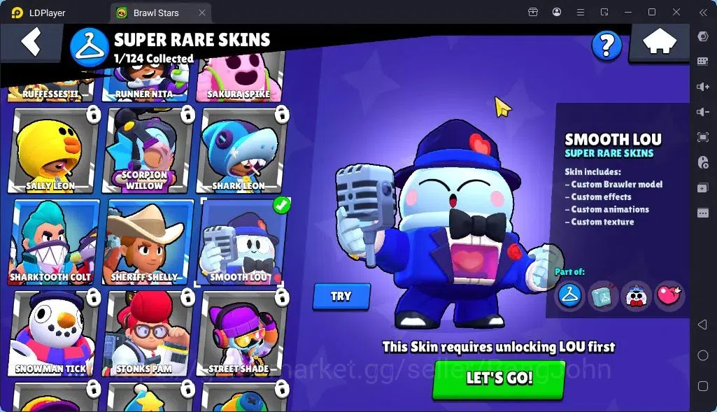 Brawl Stars Accounts Global |Trophy 1468 | Brawler 22, 1 Max with Supercharge| Skins 1 Mythic,6 Epic|Bling 8213|Protect 4