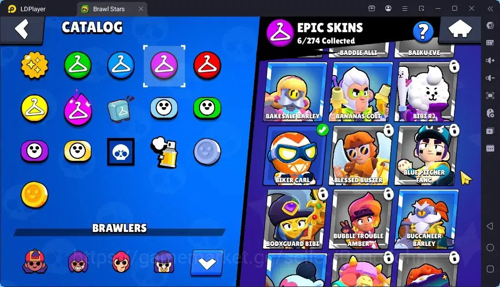Brawl Stars Accounts Global |Trophy 1468 | Brawler 22, 1 Max with Supercharge| Skins 1 Mythic,6 Epic|Bling 8213|Protect 5