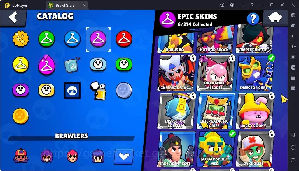 Brawl Stars Accounts Global |Trophy 1468 | Brawler 22, 1 Max with Supercharge| Skins 1 Mythic,6 Epic|Bling 8213|Protect 7
