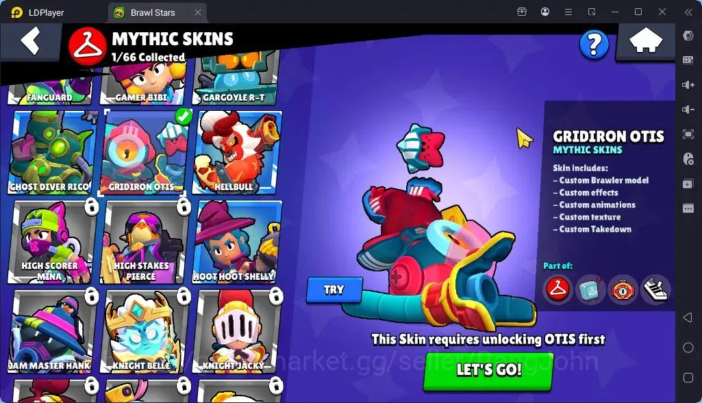 Brawl Stars Accounts Global |Trophy 1468 | Brawler 22, 1 Max with Supercharge| Skins 1 Mythic,6 Epic|Bling 8213|Protect 9