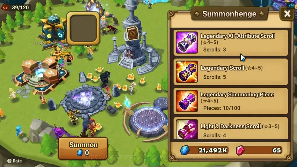 Summoners War: Sky Arena Accounts Starter ASIA|Lv 26|Ready Gacha|103 12 YSC + 160 11 YSC + 3 LAAS + 5 LS + 4 LDS + 121 MS |1 11