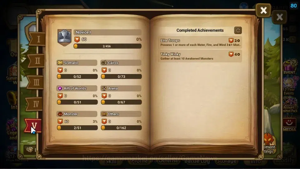 Summoners War: Sky Arena Accounts Starter ASIA|Lv 26|Ready Gacha|103 12 YSC + 160 11 YSC + 3 LAAS + 5 LS + 4 LDS + 121 MS |1 7