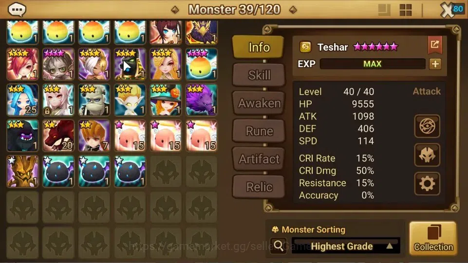 Summoners War: Sky Arena Accounts Starter ASIA|Lv 26|Ready Gacha|103 12 YSC + 160 11 YSC + 3 LAAS + 5 LS + 4 LDS + 121 MS |1 9