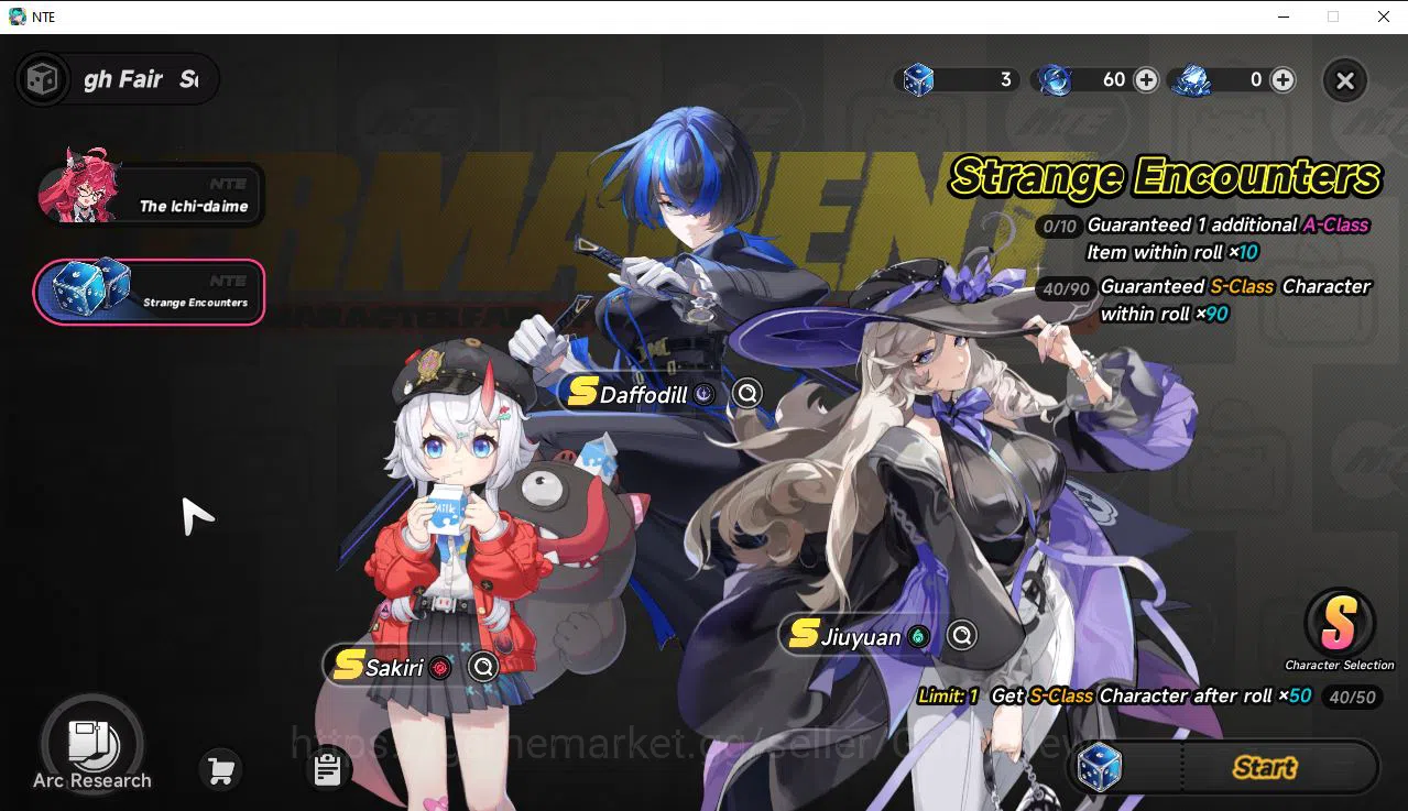 Neverness to Everness Accounts EU HL 3 | Fresh Starter 1 SSR (Nanally) + 5 SR (Sk image 11