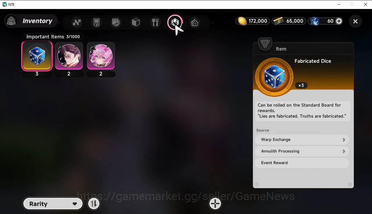 Neverness to Everness Accounts EU HL 3 | Fresh Starter 1 SSR (Nanally) + 5 SR (Sk image 6