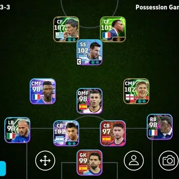 eFootball Accounts Legends & Iconic Players Mobile|PW 3056|Luis Suarez Epic,Steven Gerrard Epic,Cristian Romero