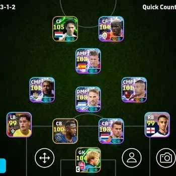 eFootball Accounts Legends & Iconic Players Mobile|PW 3186|Roberto Baggio Epic,Marco Van Basten Epic,Ronaldinho Gaucho