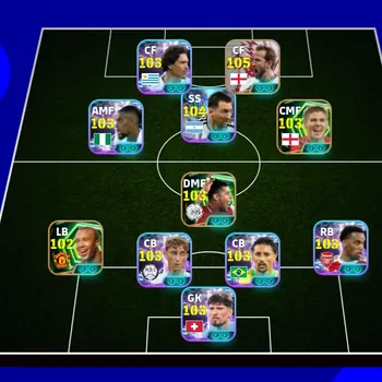 eFootball Accounts Legends & Iconic Players EFOOTBALL COLLECTIVE 3209+ | HARRY KANE PACK,D NUNEZ,S GERARD,M SILVERTE,J