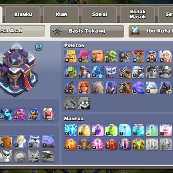 Clash of Clans Accounts High-End Th 15 XP 171 Good Looking Hero Epic Equipment 8 || Cheapest