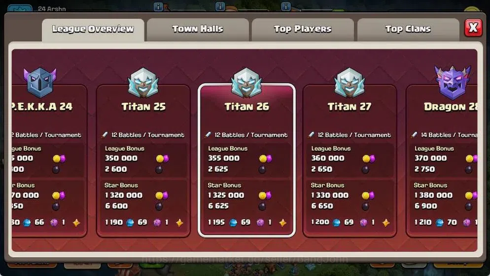 Clash of Clans Accounts Global |TH 18-BH 10|LVL 146|AQ 24 ,MP 10 ,GW 14 ,R image 5