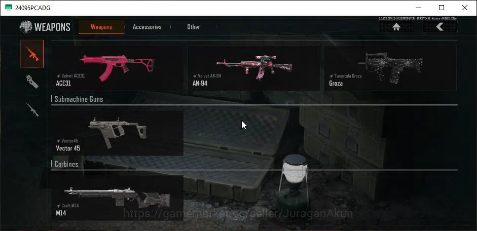Arena Breakout Accounts Mid-Tier [MOBILE] Lv30|SV 22M|CV 20M|Epic AN-94 Velvet,Etc|Gear Skin|CN On|Infinite|CheckSS(AB2463) 5