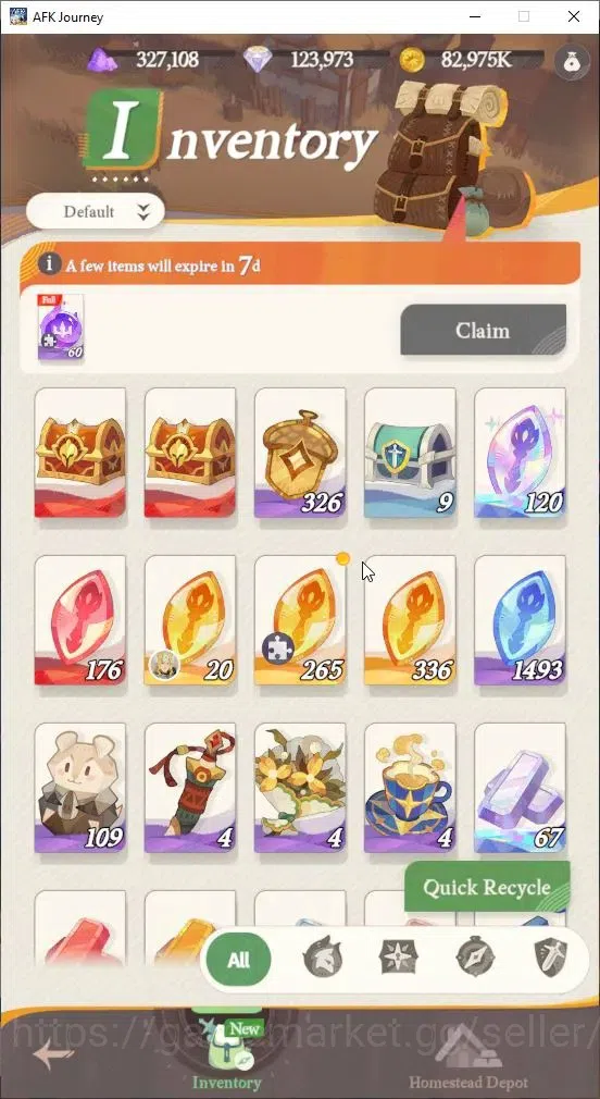 AFK Journey Accounts GLOBAL S455|Ready Gacha|7 Hero Selector|30 S Char[ image 10
