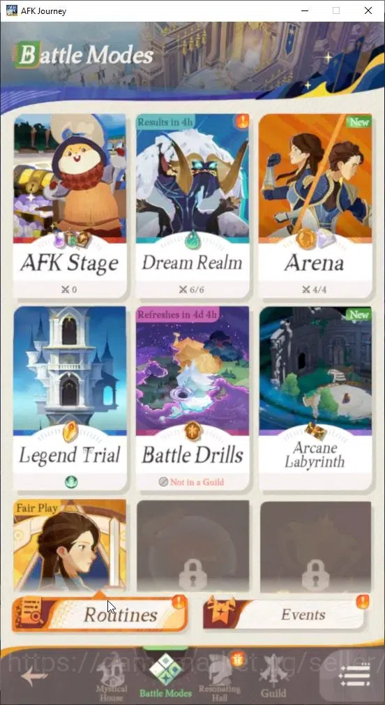 AFK Journey Accounts GLOBAL S455|Ready Gacha|7 Hero Selector|30 S Char[ image 16