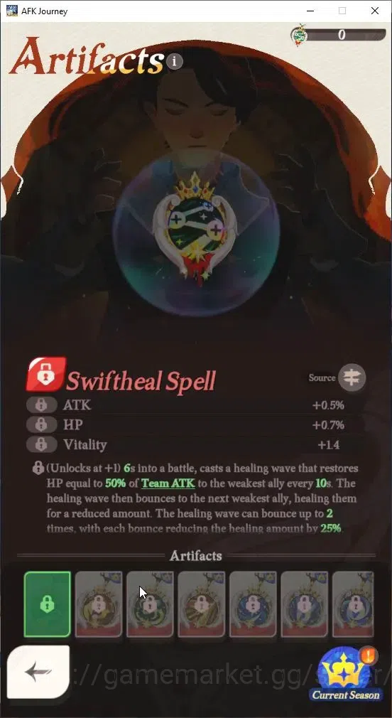 AFK Journey Accounts GLOBAL S455|Ready Gacha|7 Hero Selector|30 S Char[ image 4