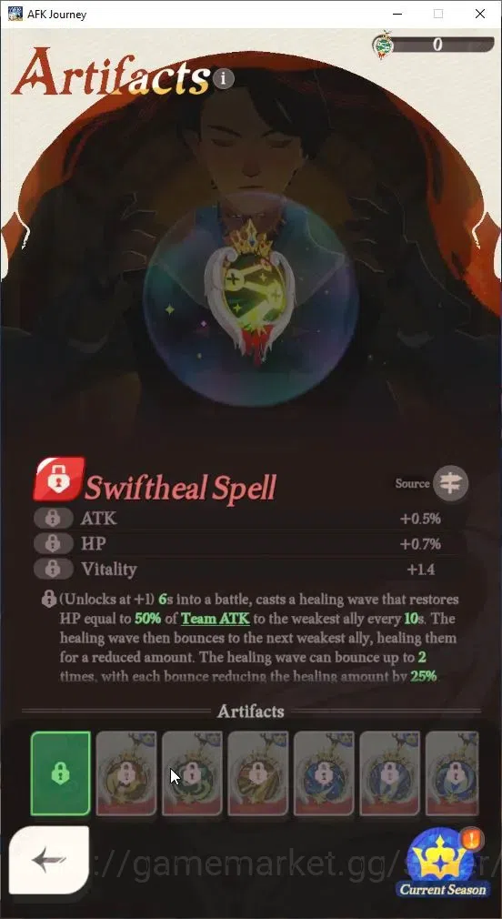 AFK Journey Accounts GLOBAL S455|Ready Gacha|7 Hero Selector|30 S Char[ image 5