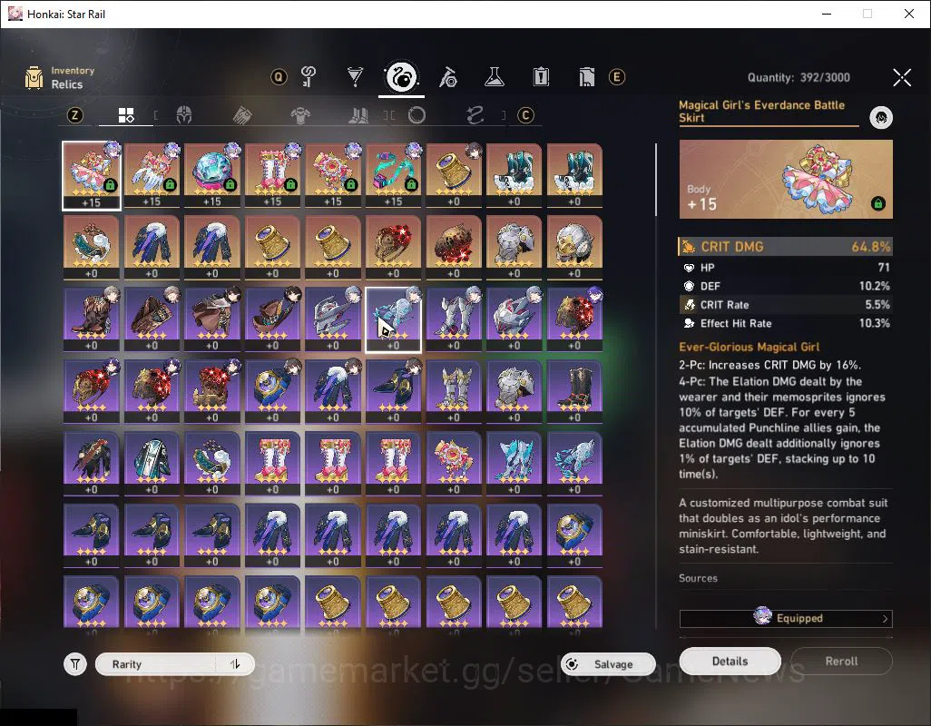 Honkai Star Rail Accounts ASIA|TL 50|6 Limited|SW 999,Sunday,Acheron,Dante,R image 6