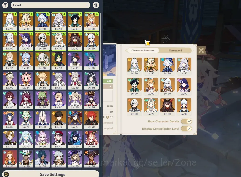 Genshin Impact Accounts Others ASIA|AR60/WL9|14 1