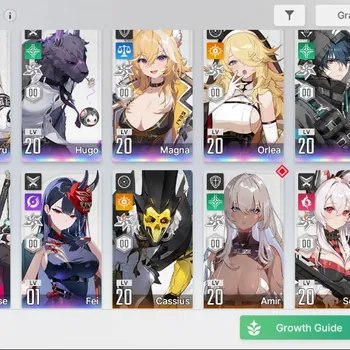 Chaos Zero Nightmare Accounts GLOBAL Lv22|8 SSR+1 Limit(Rosseweisse,Fei,Haru,Luke,Renoa,Hugo,Orlea,Magna)+8 SR[MikaM6,Etc]|1