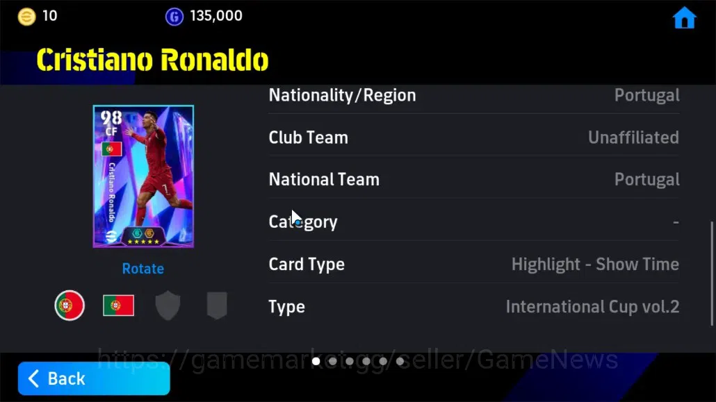 eFootball Accounts Android|Show Time Cristiano Ronaldo,Lamine Yamal,L image 6