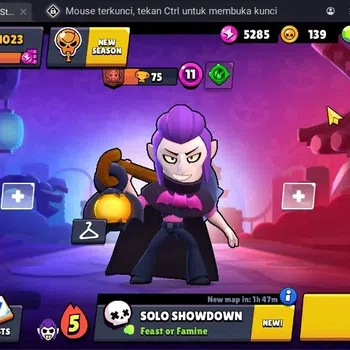 Brawl Stars Accounts Trophy 1023| 18 Brawler| 1 Max Hypercharge(Edgar)| 1 Mythic,1 Epic Skins| 1585 Bling | ProtectOff