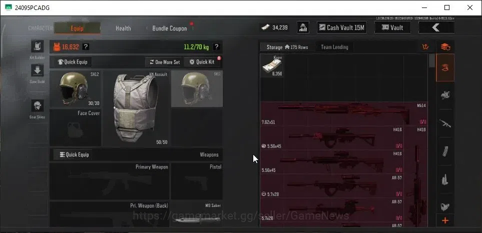 Arena Breakout Accounts Others MOBILE Lv30|SV 24,2M|CV 15M|Peace Set,Wire Set|AKM SS,AK-74N B,AKS-74U QS,Groza SS,SCAR-L 3