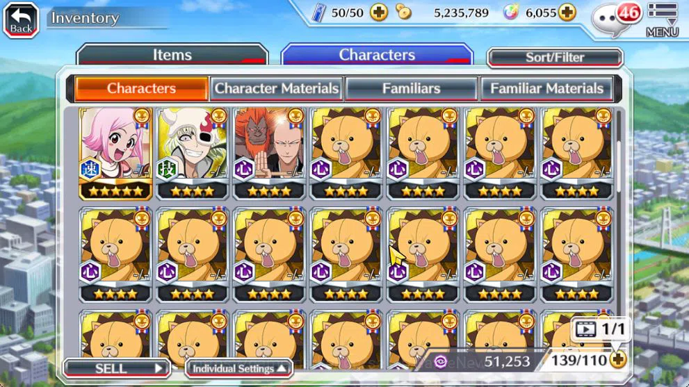 Bleach: Brave Souls Accounts [GLOBAL]6k Orbs+Fresh All Story|Yachiru Valentine2 image 9