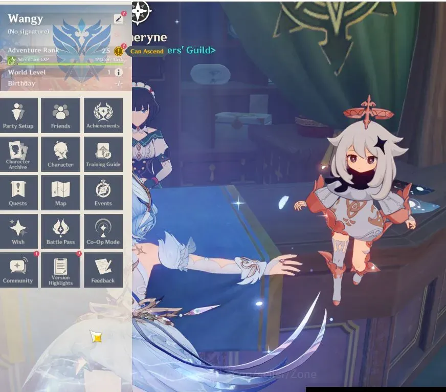 Genshin Impact Accounts Starter ASIA|Fresh Starter|AR 25|1 Limited (Odette)+Diluc,Tighnari|MC Male|Low Explore|Take 1