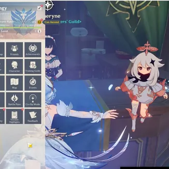 Genshin Impact Accounts Starter ASIA|Fresh Starter|AR 25|1 Limited (Odette)+Diluc,Tighnari|MC Male|Low Explore|Take