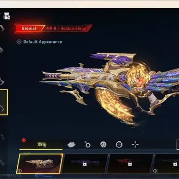 Blood Strike Accounts Collab Skin ASIA|Eternal Gun:INP-9 - Golden Elegy,Galil-Noxdra,MP7-Tidesong|1 Collab Gun [AOT]|Check