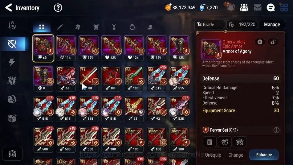 Epic Seven Accounts High-End GLOBAL UnVerif|New Era|10ML(Rhiana&Luceh,Har Seti,BW Iseria,Etc)+Stsuka,Ivana,TA 18