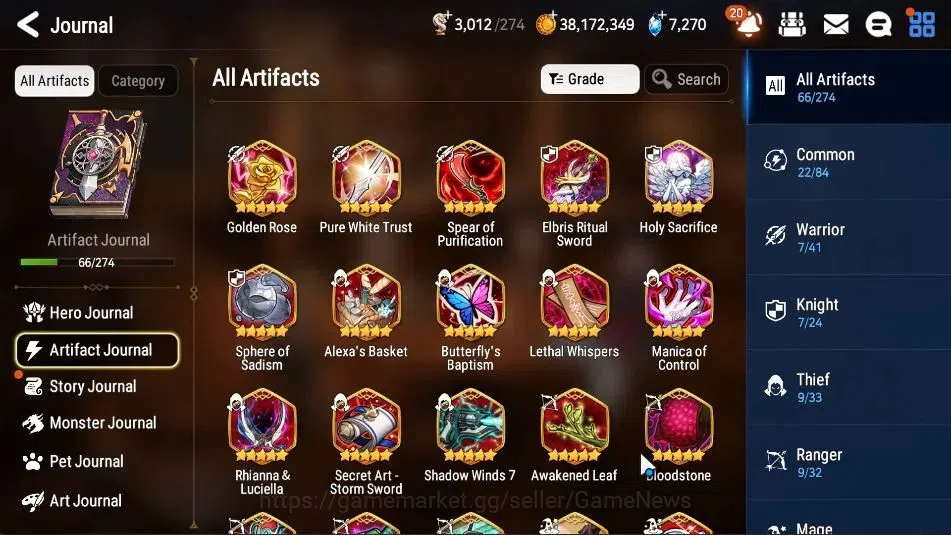 Epic Seven Accounts High-End GLOBAL UnVerif|New Era|10ML(Rhiana&Luceh,Har Seti,BW Iseria,Etc)+Stsuka,Ivana,TA 9